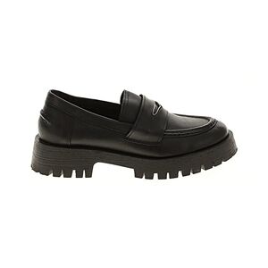 Steve Madden Black Leather Loafers